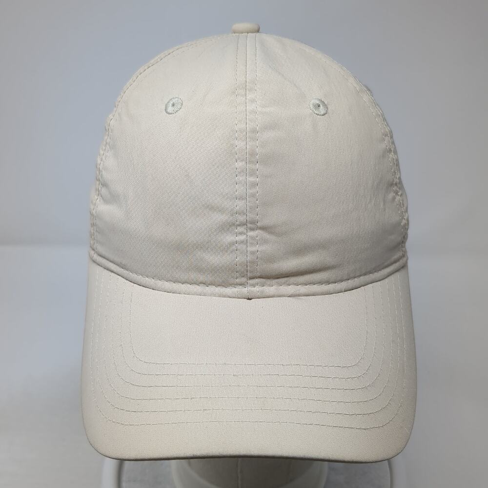 Ahead Performance Strapback Baseball Cap Beige On… - image 2